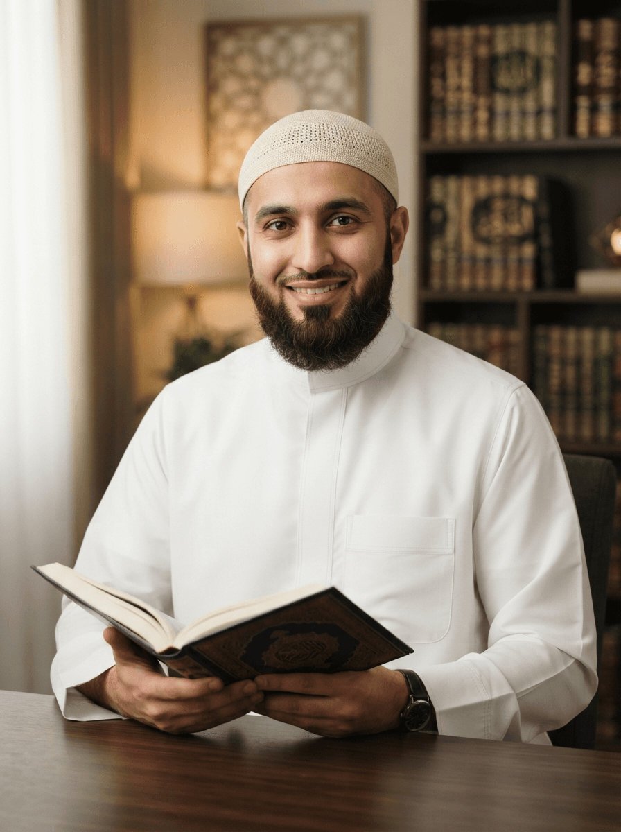 Portrait of Ustadh Tariq Mansoor